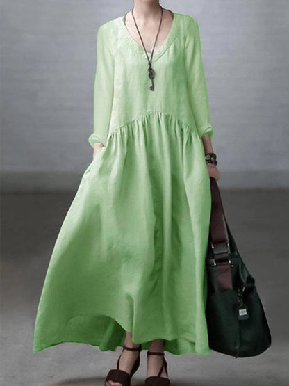 A Vintage Style Dress with Delicate Timeless Details