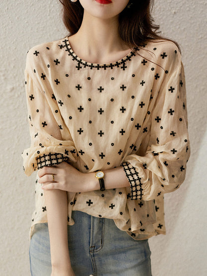Vintage Inspired Top with a Contemporary Edge
