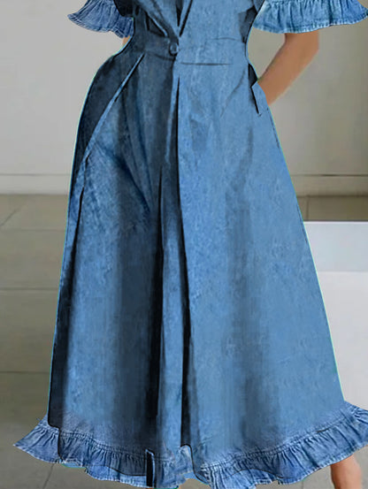 A Vintage Style Dress with Delicate Timeless Details