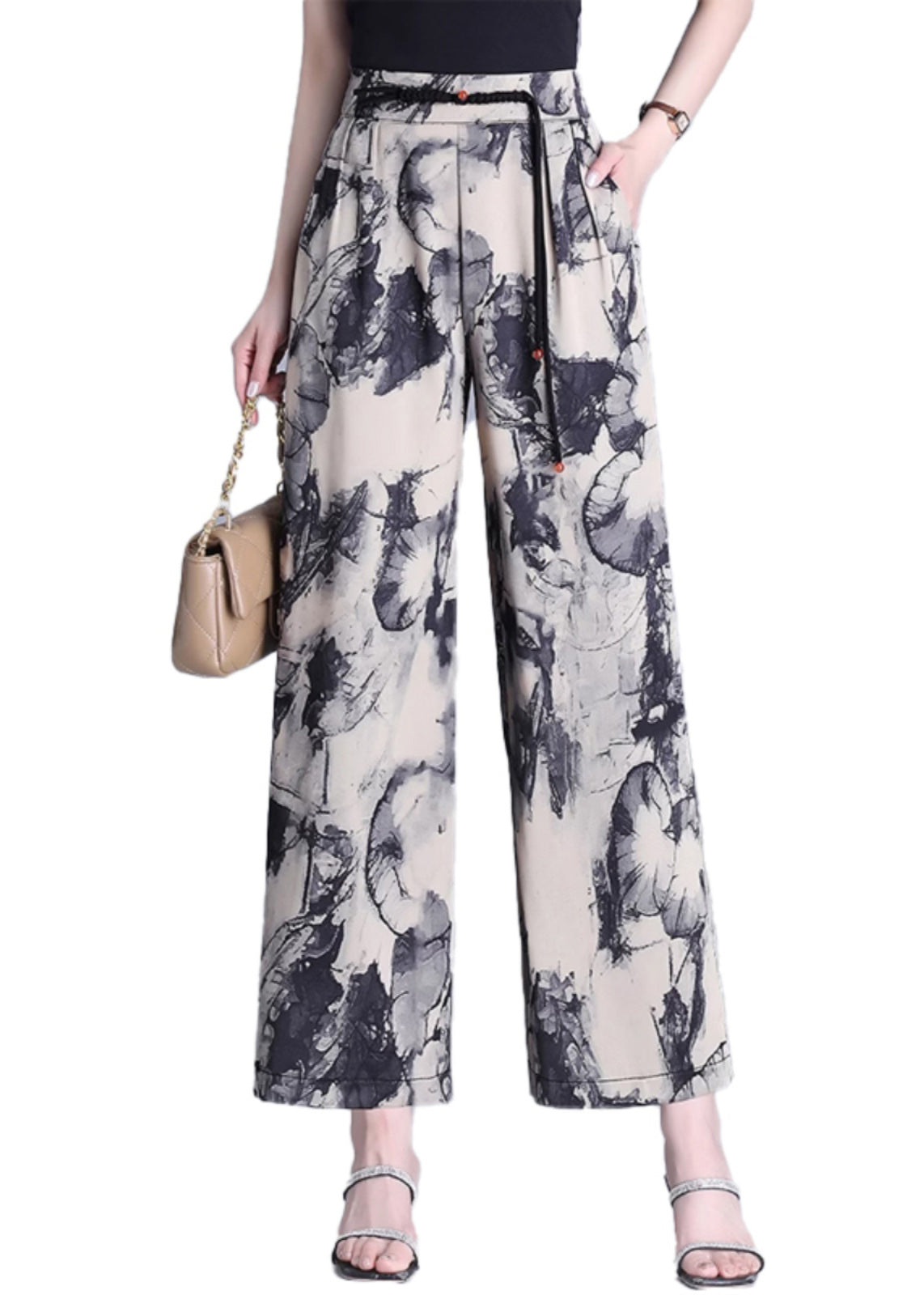 A Vintage Style Pants with Delicate Timeless Details