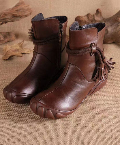 Classic Orthopedic Boots with Timeless Style
