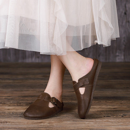 Vintage Inspired Orthopedic Slippers