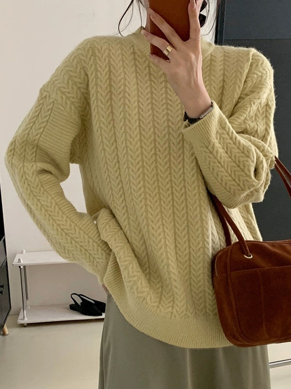 Beautifully Finished Sweater in a Timeless Design