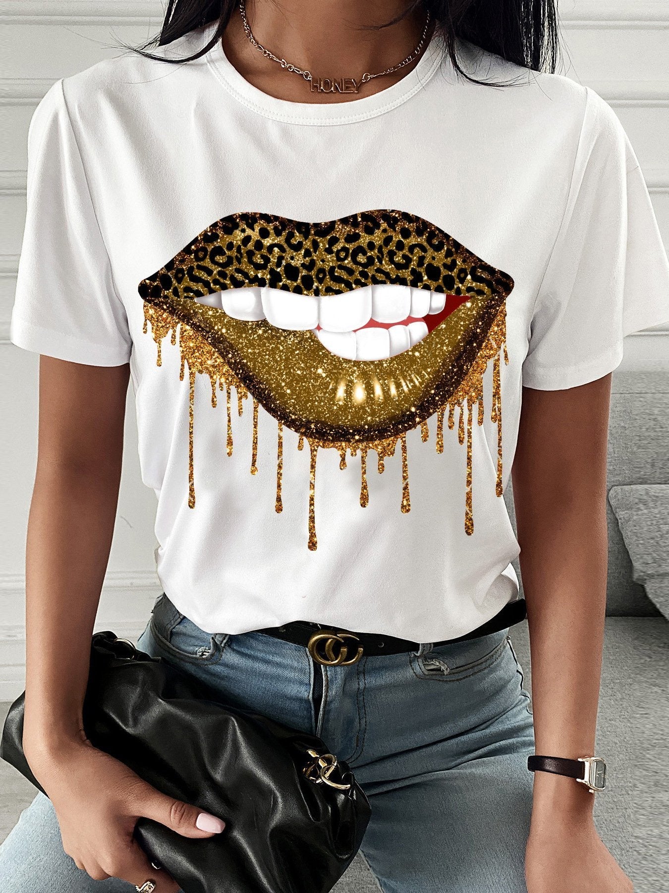A Vintage Style T-Shirt with Delicate Timeless Details
