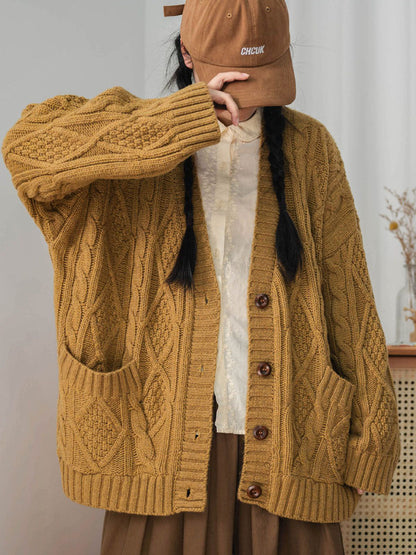 Vintage Inspired Cardigan with a Contemporary Edge