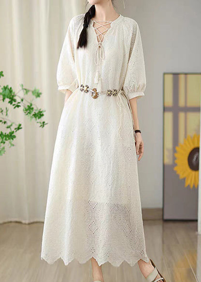 A Vintage Style Dress with Delicate Timeless Details