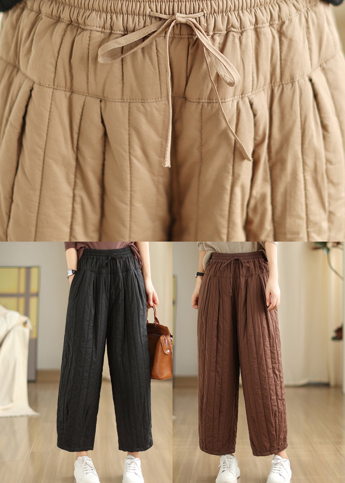 A Vintage Style Pants with Delicate Timeless Details