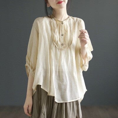 A Vintage Style Blouse with Delicate Timeless Details