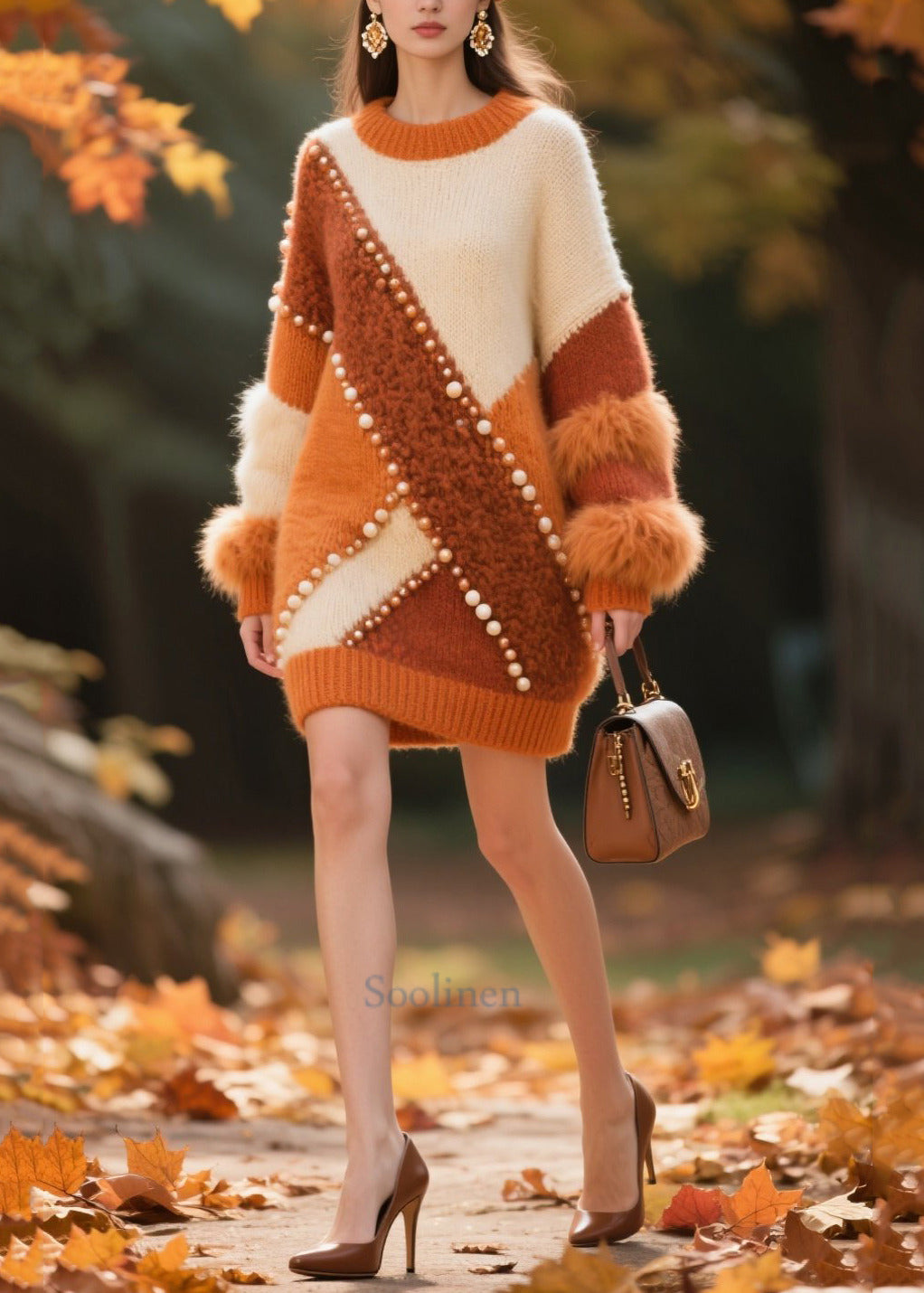 Well Tailored Sweater with a Graceful Silhouette