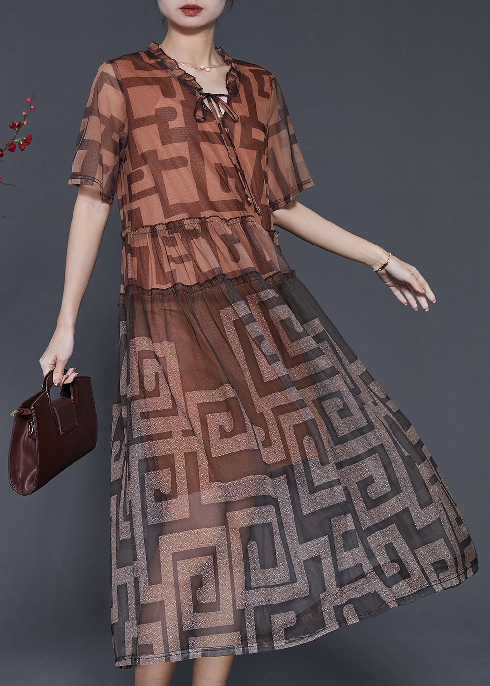 Elegantly Styled Dress for Everyday Wear