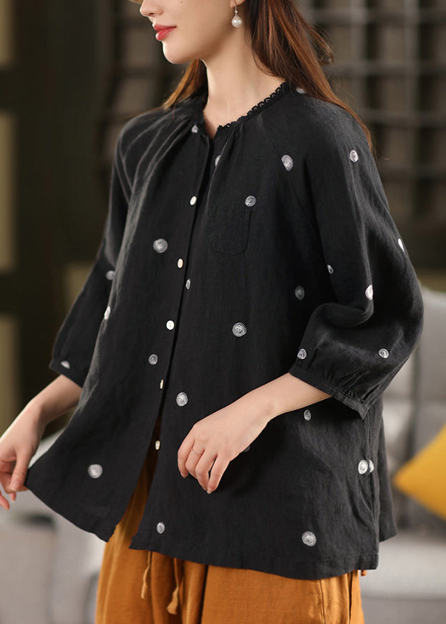 A Vintage Style Blouse with Delicate Timeless Details