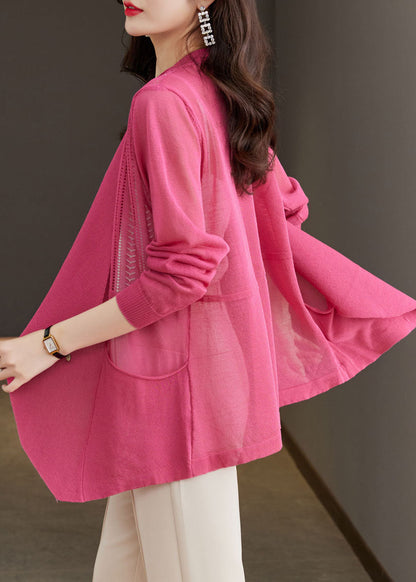 Well Tailored Cardigan with a Graceful Silhouette