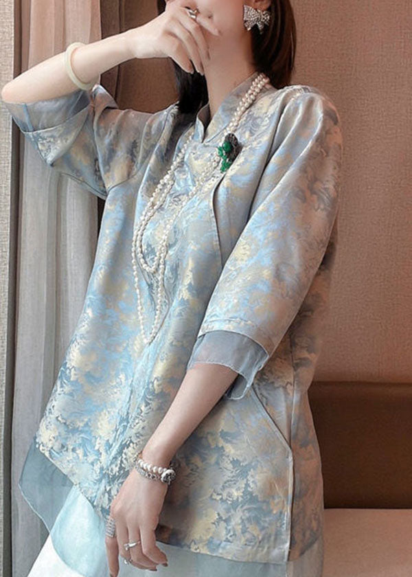 A Vintage Style Shirt with Delicate Timeless Details