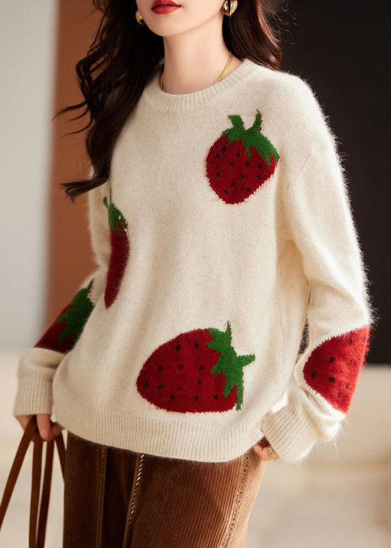 A Vintage Style Sweater with Delicate Timeless Details