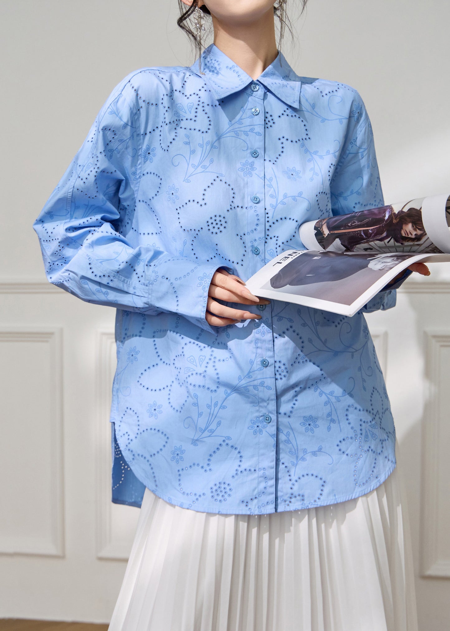 Gracefully Styled Blouse for Any Occasion