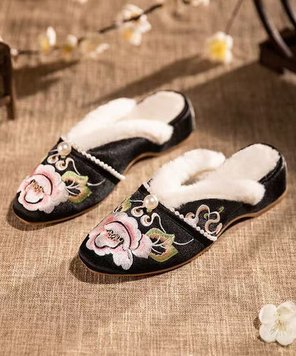 Vintage Inspired Orthopedic Slippers
