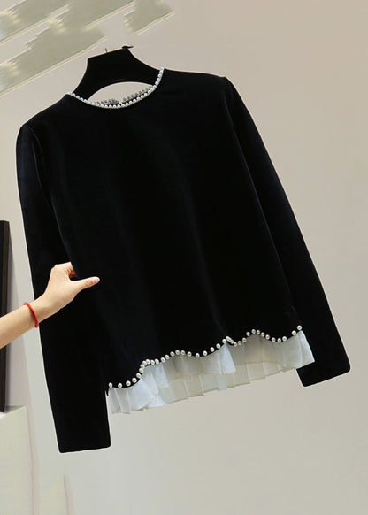 A Vintage Style Sweater with Delicate Timeless Details