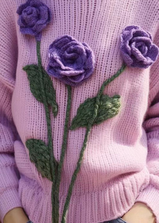 A Vintage Style Sweater with Delicate Timeless Details