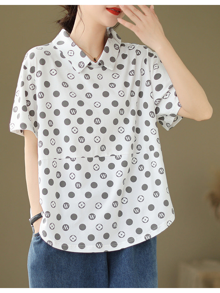 Well Tailored T-Shirt with a Graceful Silhouette