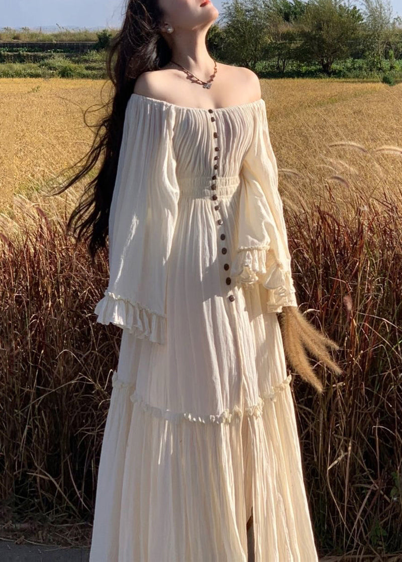 A Vintage Style Dress with Delicate Timeless Details