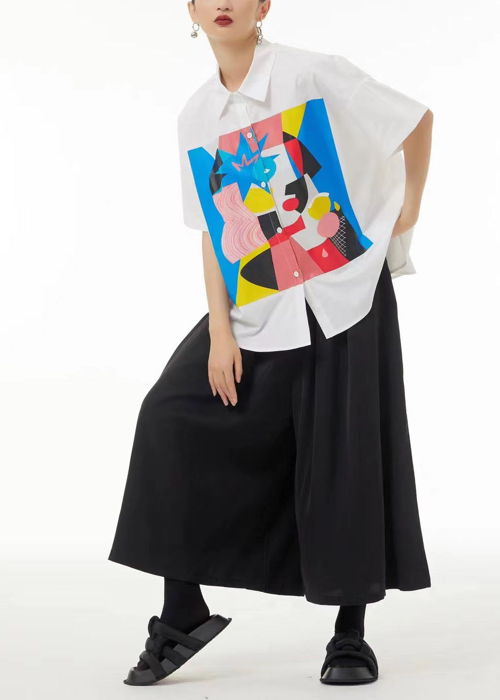 Well Tailored Shirt with a Graceful Silhouette