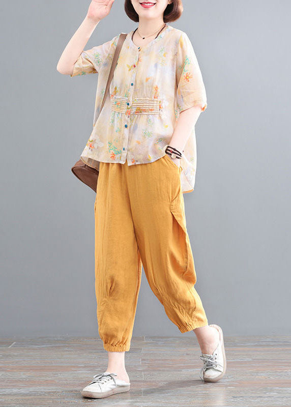 A Vintage Style Shirt with Delicate Timeless Details