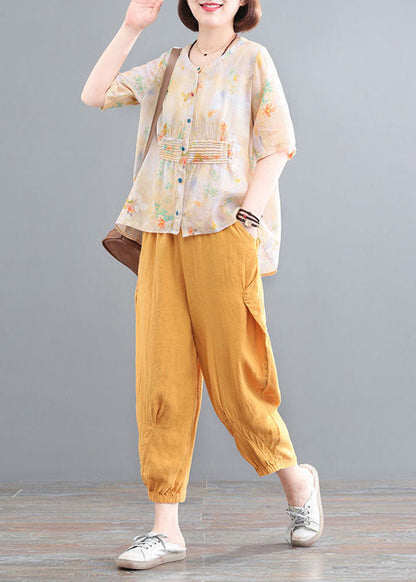 A Vintage Style Shirt with Delicate Timeless Details