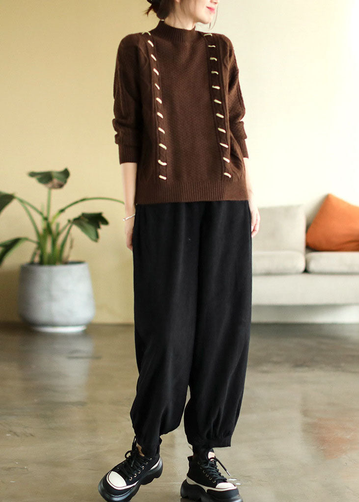 A Vintage Style Sweater with Delicate Timeless Details