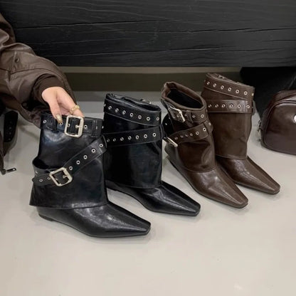 Chic Orthopedic Boots with Unique Design