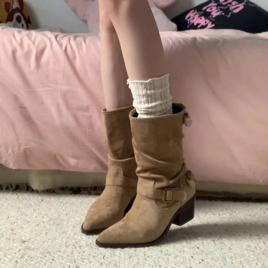 Vintage Inspired Orthopedic Boots