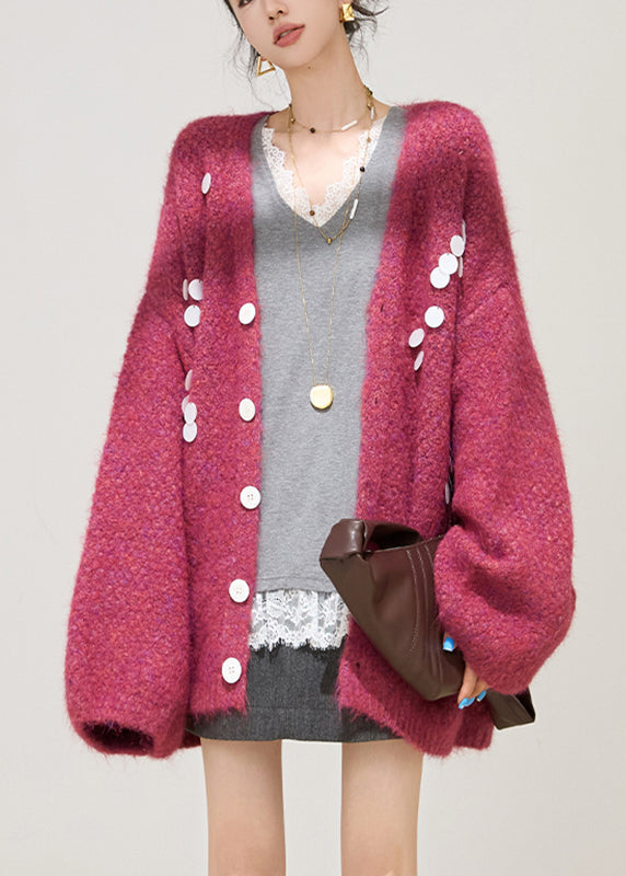 Well Tailored Cardigan with a Graceful Silhouette