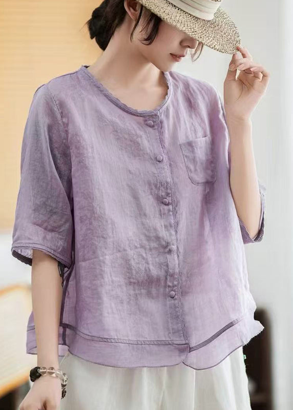 Beautifully Finished Blouse in a Timeless Design
