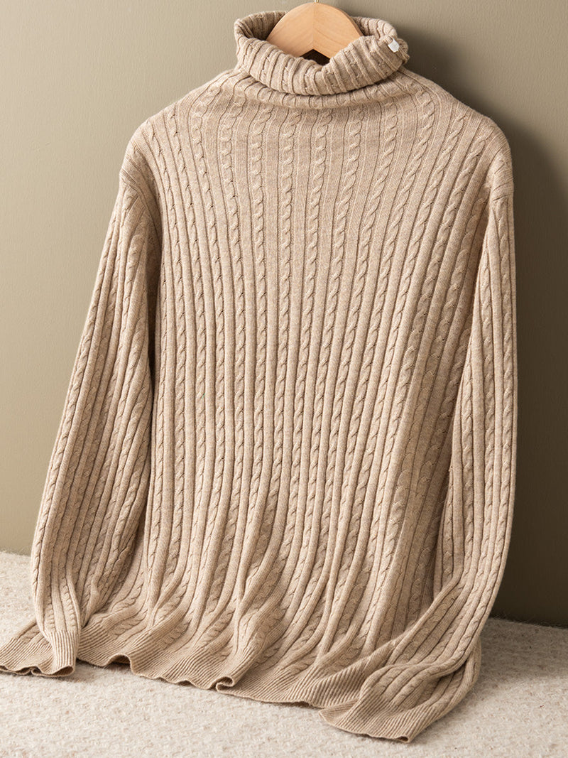 Classic Vintage Sweater with a Flattering Fit
