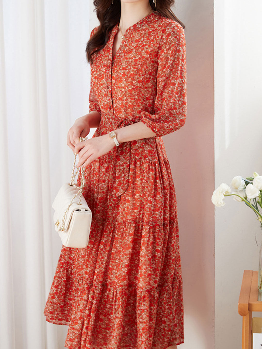 Elegantly Styled Dress for Everyday Wear
