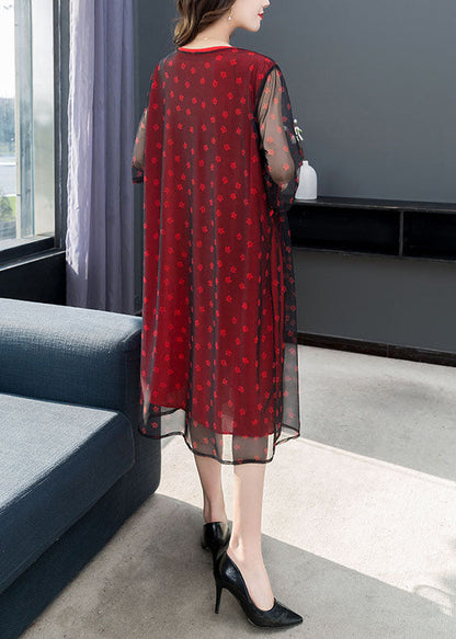 Classic Vintage Dress with a Flattering Fit
