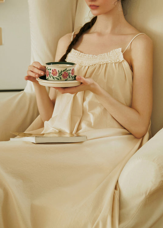 A Vintage Style Dress with Delicate Timeless Details