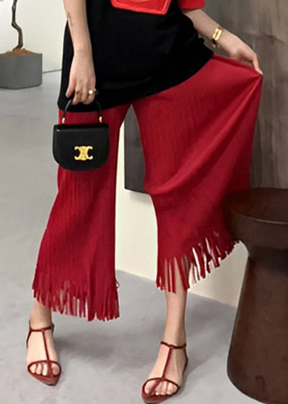 A Vintage Style Pants with Delicate Timeless Details