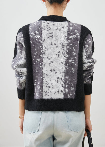 A Vintage Style Sweater with Delicate Timeless Details