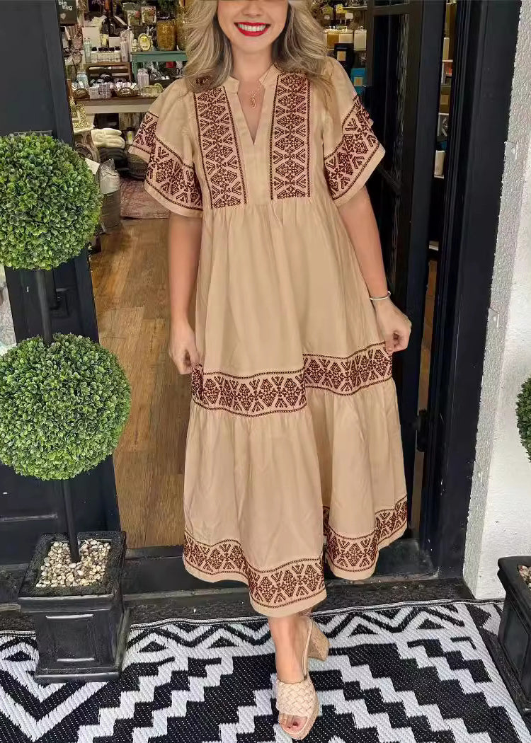 A Vintage Style Dress with Delicate Timeless Details