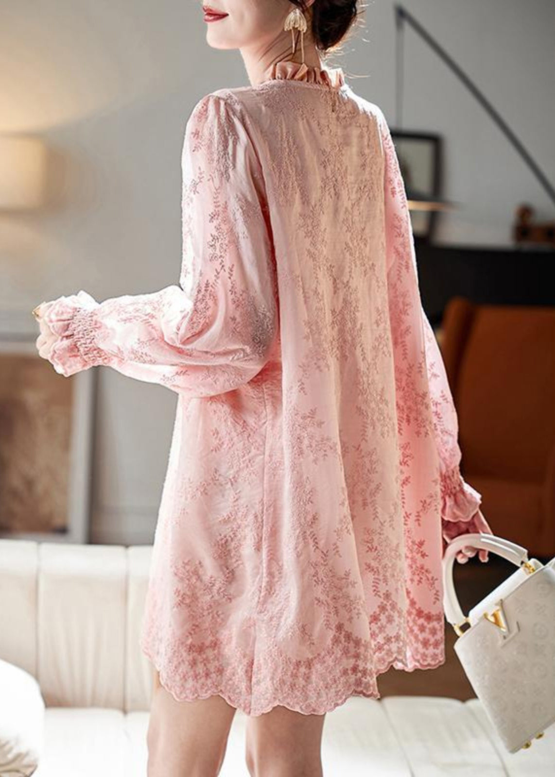 A Vintage Style Dress with Delicate Timeless Details