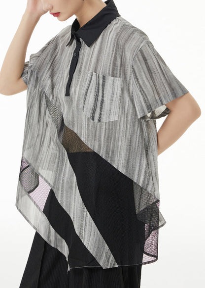 Vintage Inspired Blouse with a Contemporary Edge