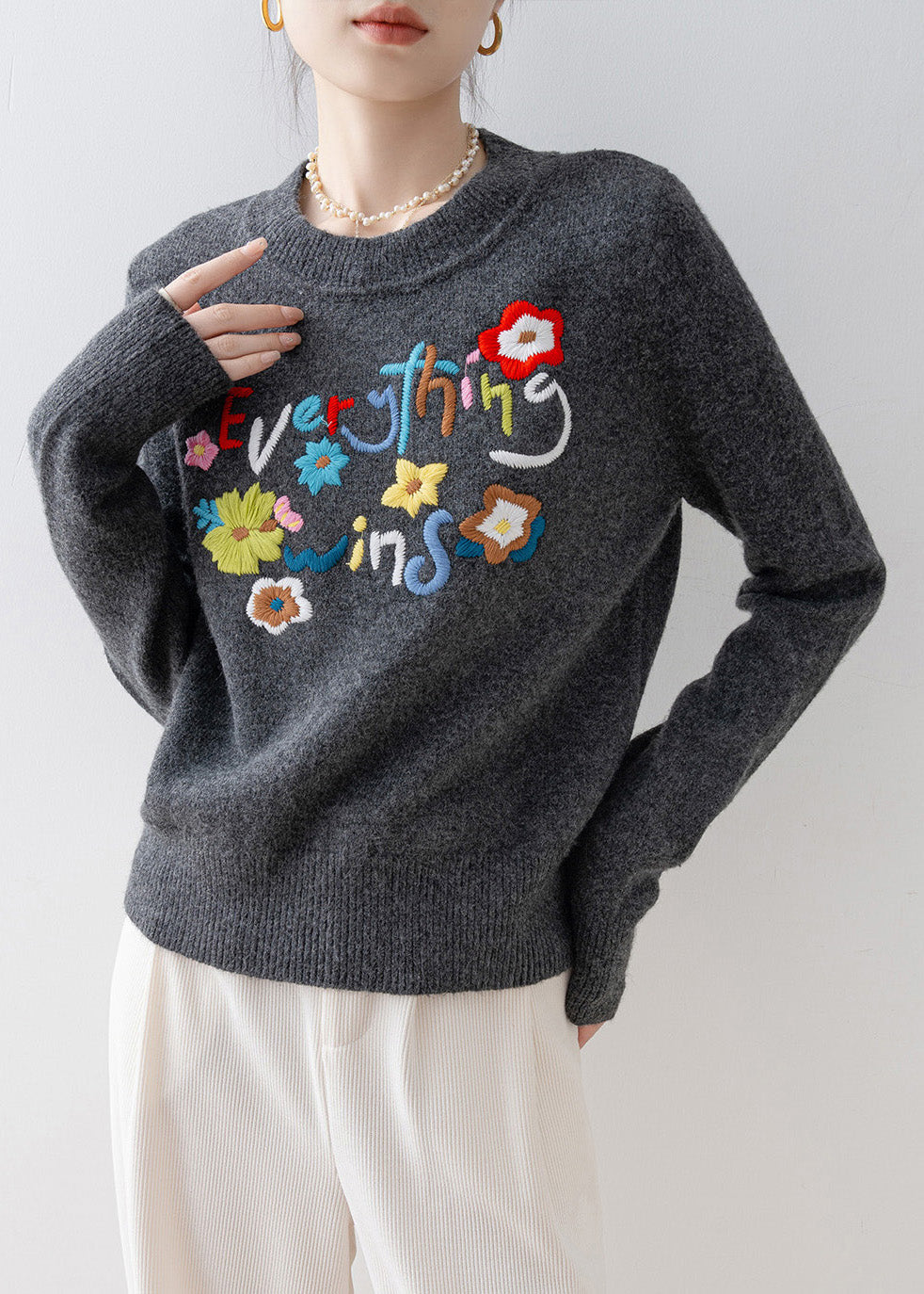 Polished Sweater with an Effortless Classic Look
