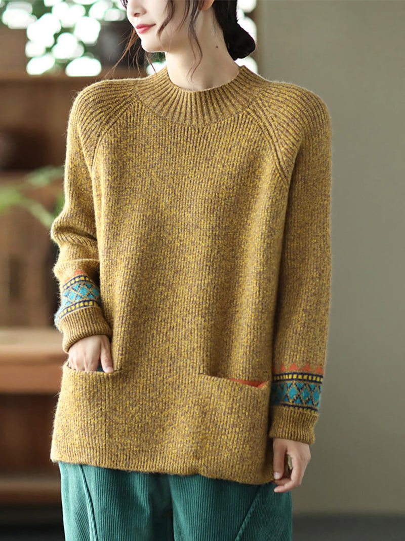 Beautifully Finished Sweater in a Timeless Design