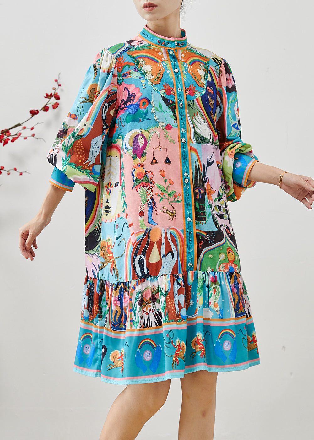 Classic Vintage Dress with a Flattering Fit
