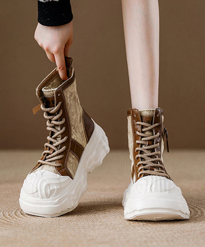 Graceful Orthopedic Boots for Modern Look