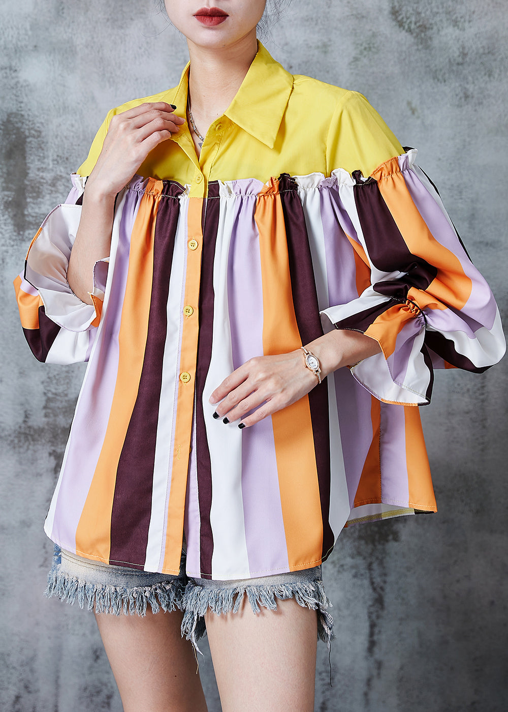 Well Tailored Shirt with a Graceful Silhouette