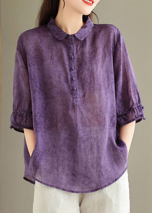Well Tailored Blouse with a Graceful Silhouette