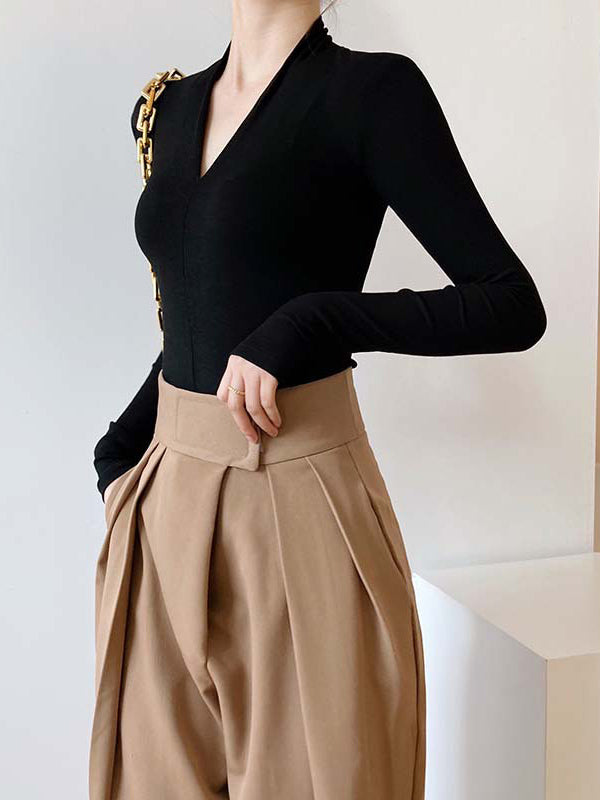 Well Tailored T-Shirt with a Graceful Silhouette