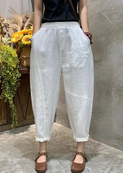 A Vintage Style Pants with Delicate Timeless Details