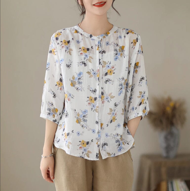 Gracefully Styled Blouse for Any Occasion